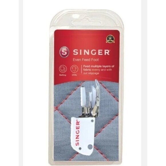 SINGER Even Fee Walking Presser Foot Quilting Sewing Sew Part # 250060096 New - Picture 8 of 8